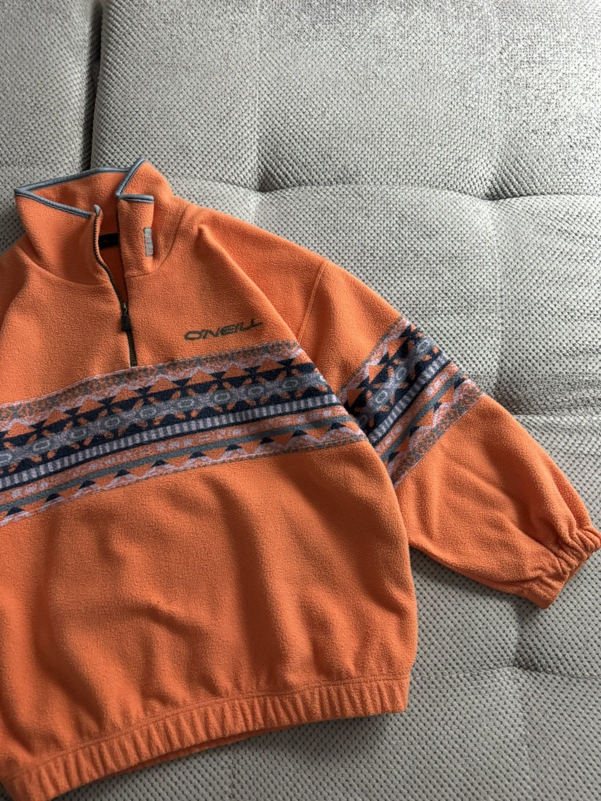 O'Neill × Santa Cruz Skateboards × Vintage Oneill Vintage Santa Cruz Surf Big Logo Fleece Size US M / EU 48-50 / 2 - 7 Thumbnail