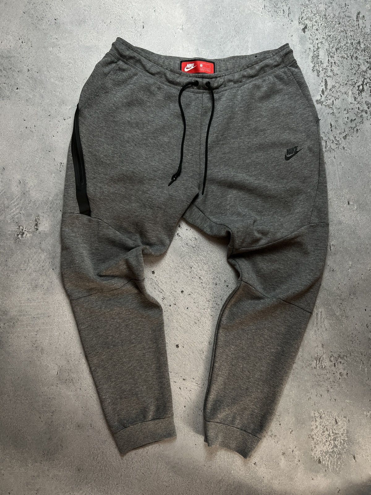 Nike 🔥 Grey Nike Tech Fleece Full Suit Oversize Drill Track Suit Size US XL / EU 56 / 4 - 2 Thumbnail