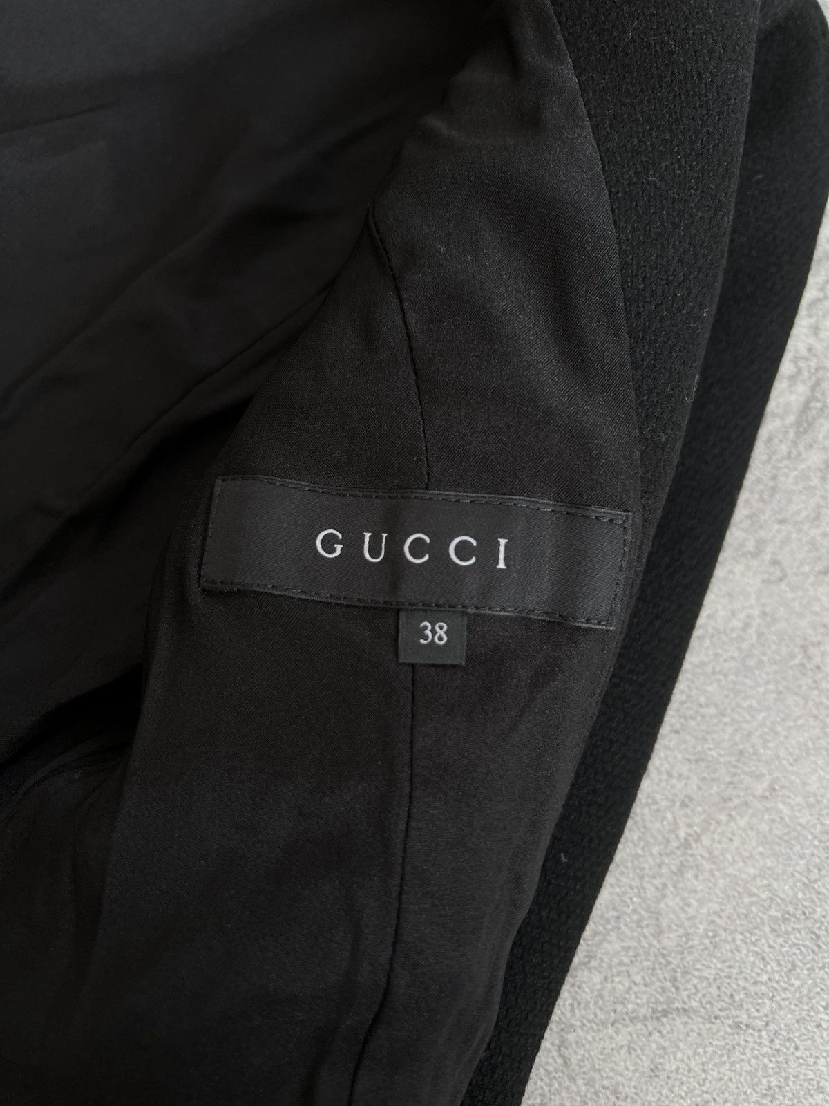Gucci Gucci Black Wool Coat Sz 38 Zip Long Jacket Classic Elegant Size XS / US 0-2 / IT 36-38 - 9 Thumbnail