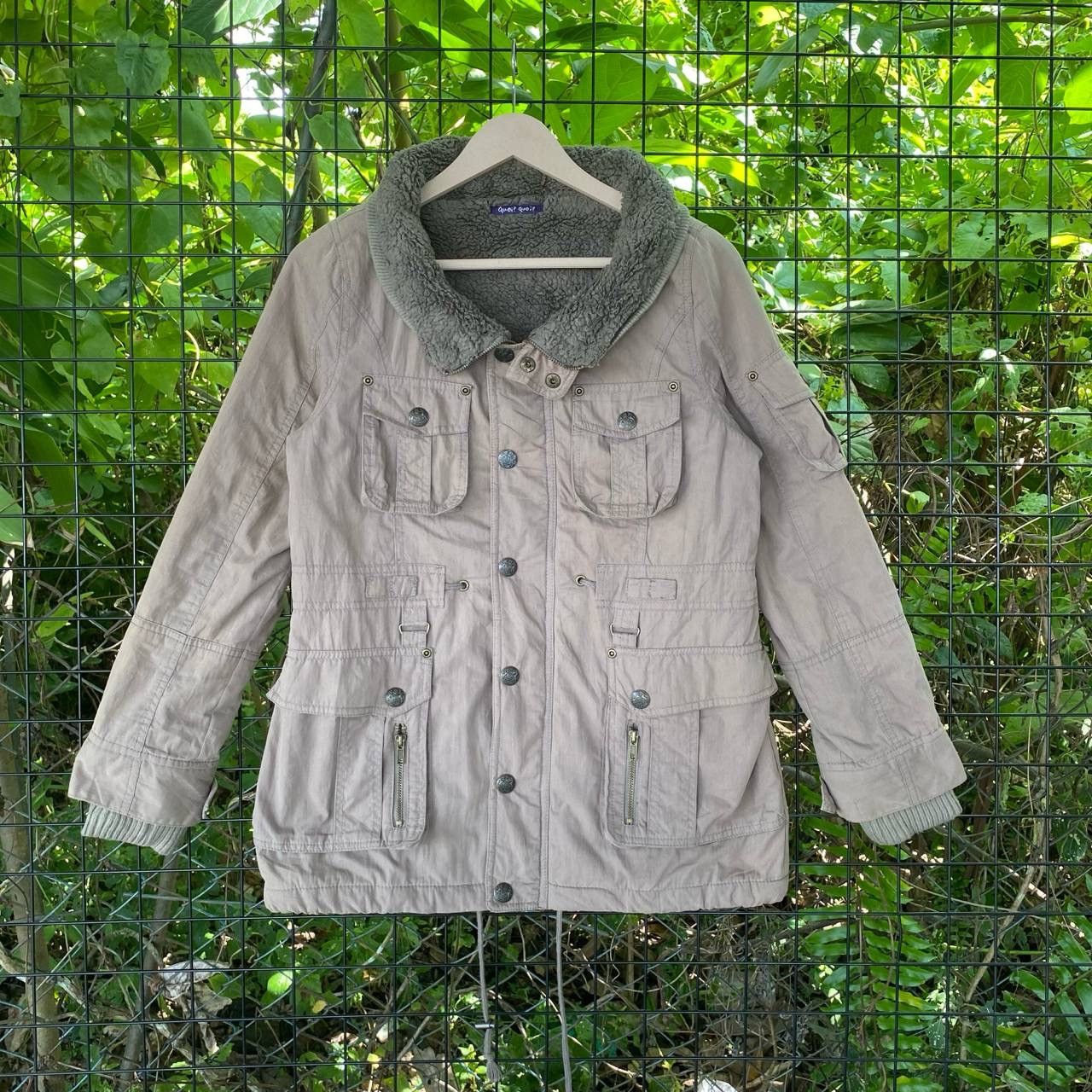 Japanese Brand × Vintage Vintage quoi?quoi? Multi Pocket Cargo Jacket Size M / US 6-8 / IT 42-44 - 1 Thumbnail