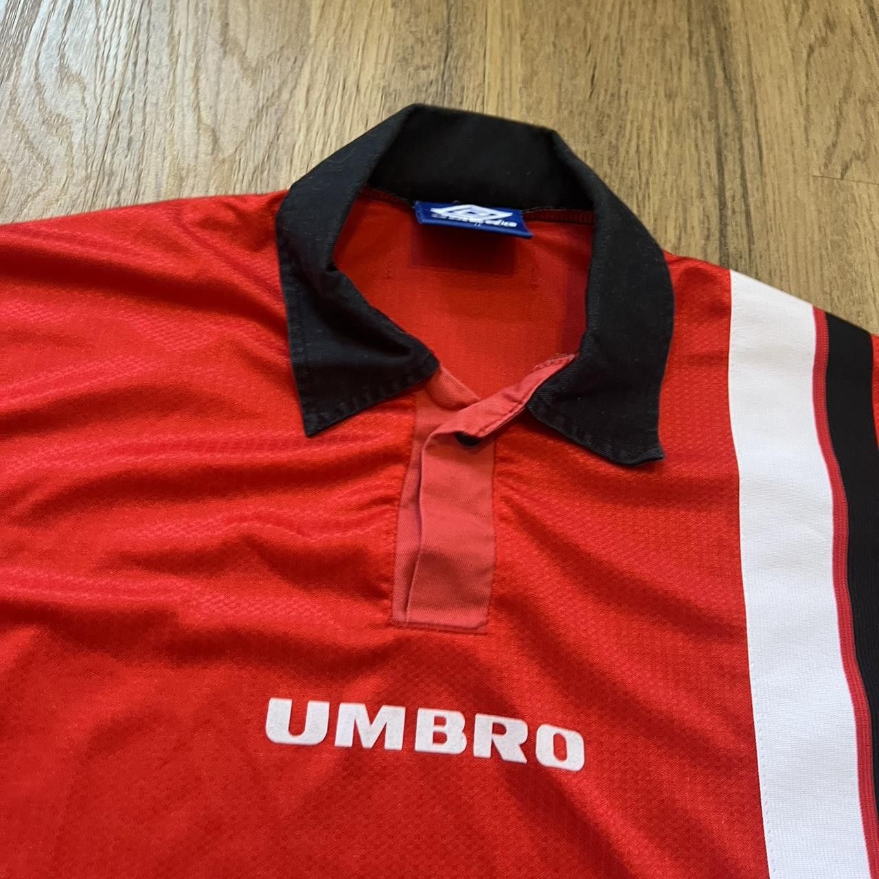 Umbro 90S Norway Vintage Retro Template Umbro Size US M / EU 48-50 / 2 - 3 Thumbnail