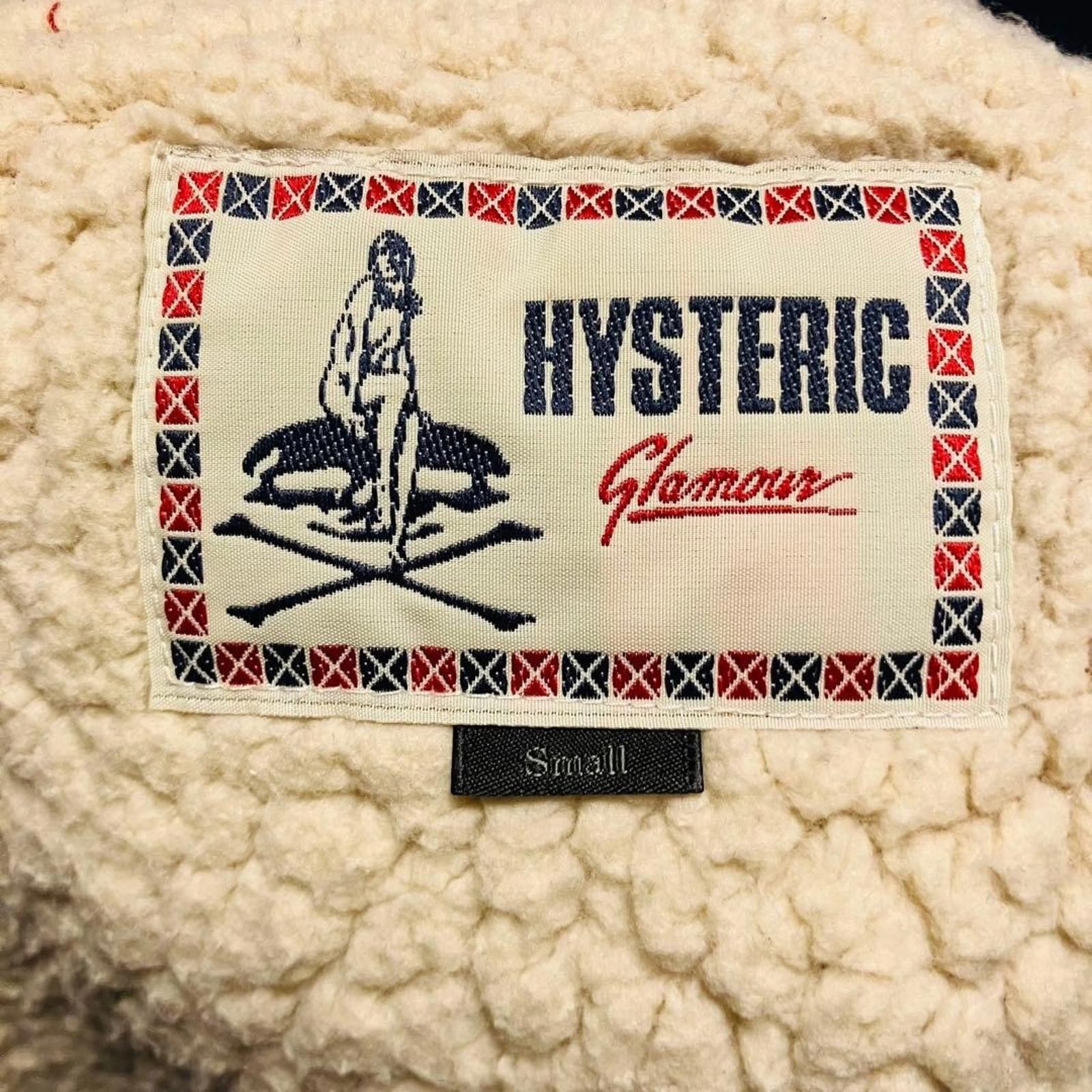 Hysteric Glamour Hysteric Glamour - S Red Satin Bomber Jacket with Sherpa Size US S / EU 44-46 / 1 - 5 Thumbnail