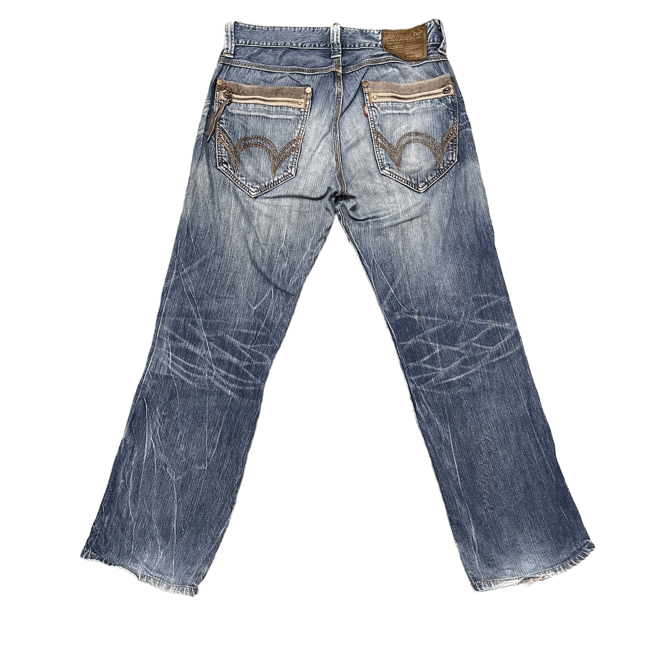 Edwin Vintage Edwin Blue Trip 503 Denim Pants Size US 34 / EU 50 - 11 Thumbnail