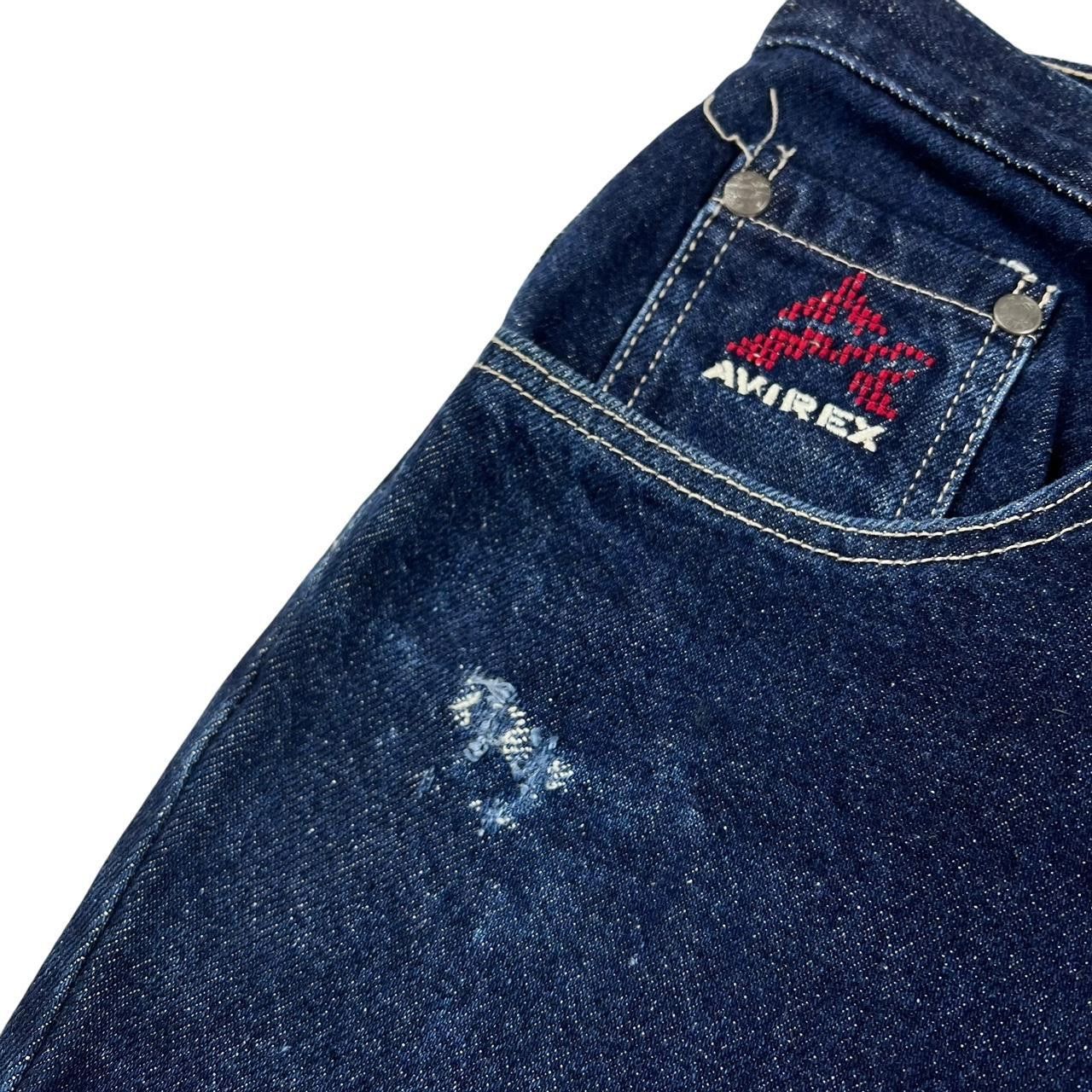 Avirex Vintage Avirex Baggy Embroidered Jeans - Waist: 31” Size US 31 - 7 Thumbnail