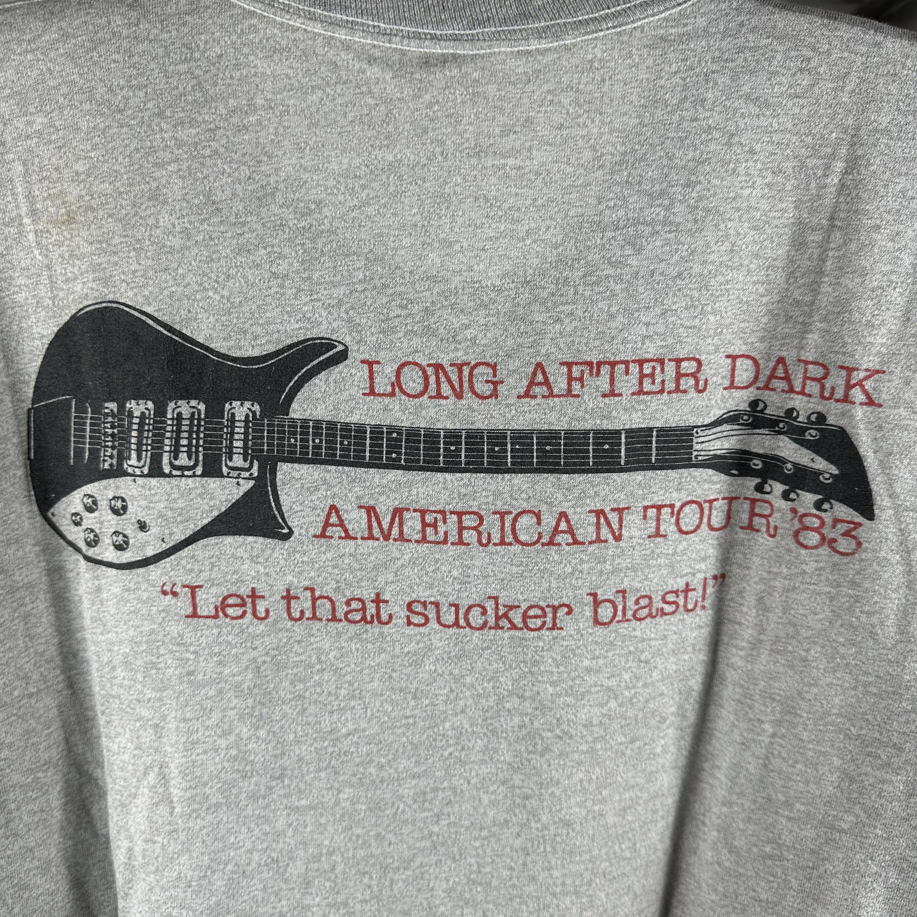 Vintage 1983 Tom Petty & The Heartbreakers Long After Dark Tour Tee Size US L / EU 52-54 / 3 - 4 Thumbnail