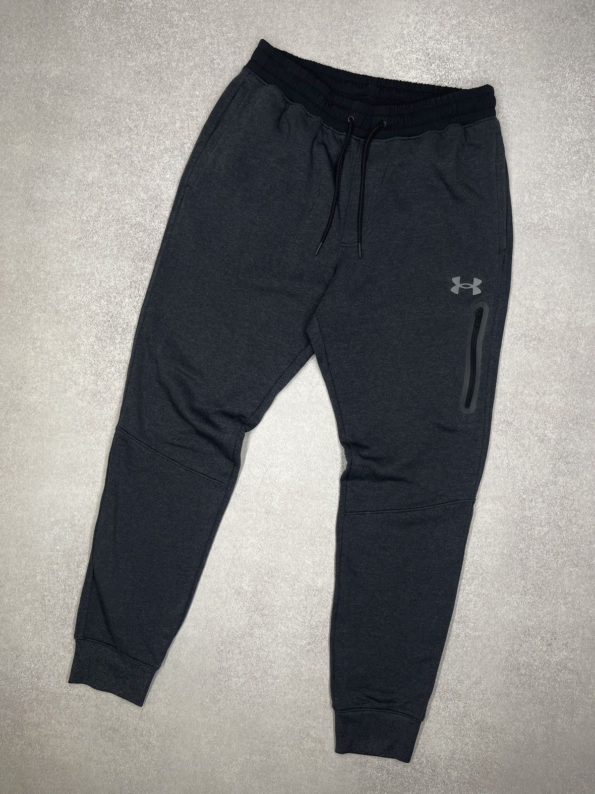 Under Armour Mens Under Armour Grey Sweatpants Size M Size US 32 / EU 48 - 1 Thumbnail