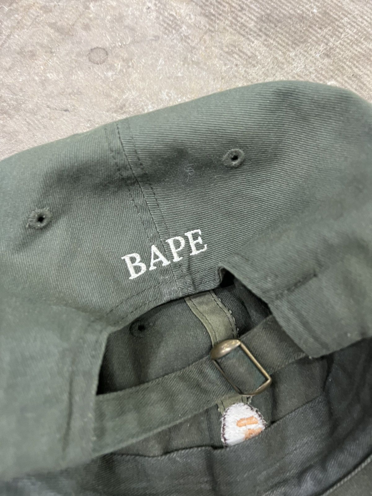 Bape Bape Ape Head Olive Hat Size ONE SIZE - 4 Thumbnail