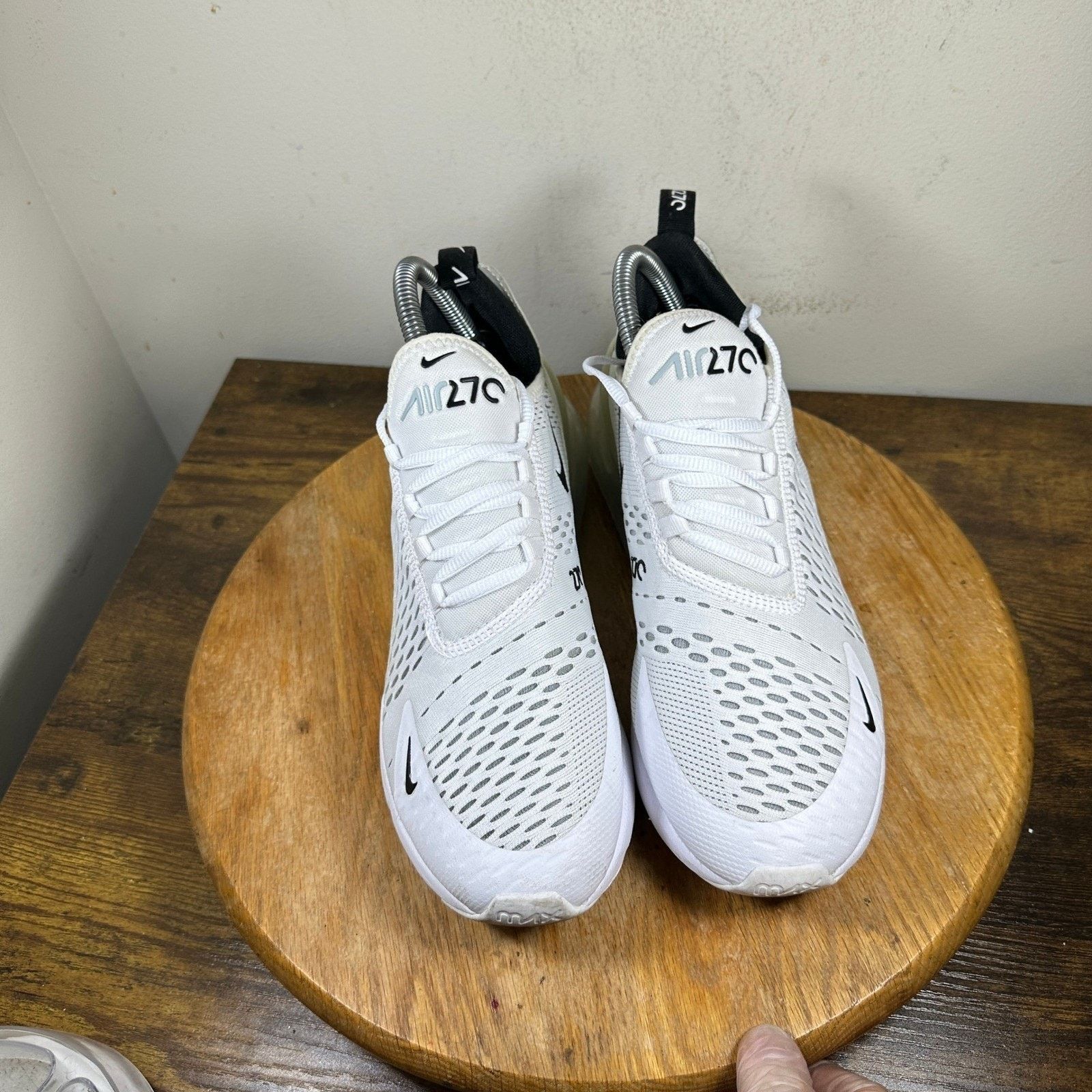 Nike Nike Air Max 270 Men's White Black Shoes AH8050-100 US 8 Size US 8 / EU 41 - 6 Thumbnail