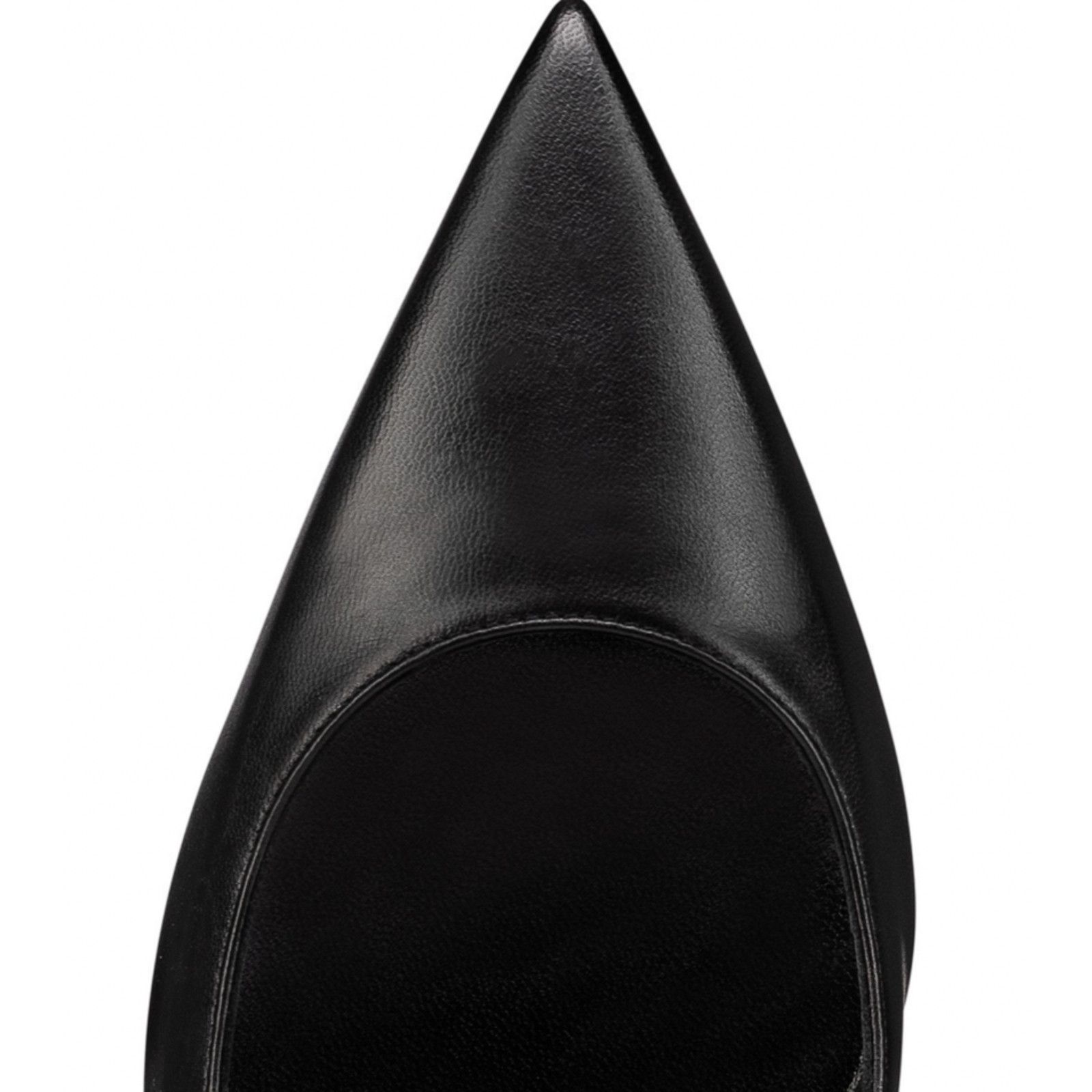 Christian Louboutin Condora 85 Black Kid Leather Pointed Toe Lower Heel Pump 35 Size US 5 / IT 35 - 6 Thumbnail