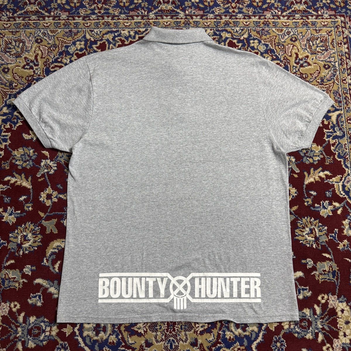 Bounty Hunter Vintage Bounty x Hunter Logo Polo tee Japanese Brand y2k Size US L / EU 52-54 / 3 - 3 Thumbnail