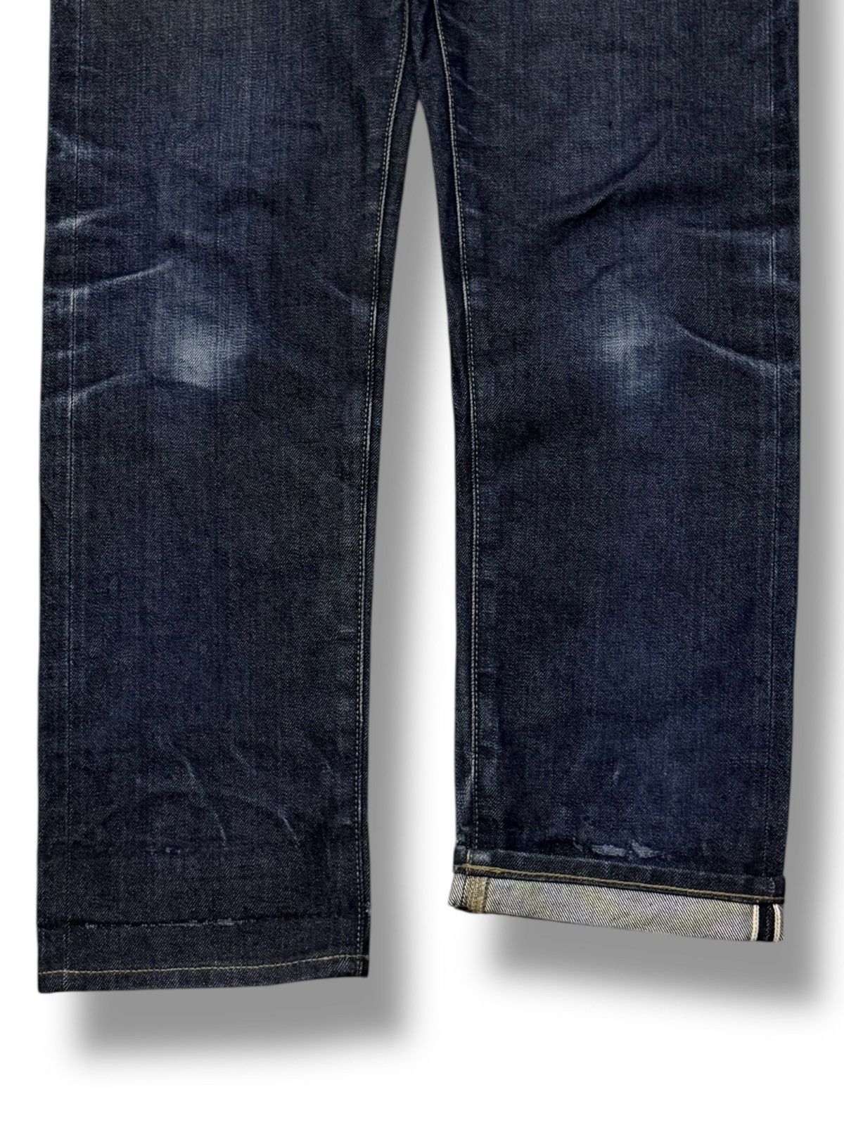 Uniqlo Vintage Uniqlo Jeans Selvedge Denim Japan | Vintage Fade W30 Size US 30 / EU 46 - 6 Thumbnail