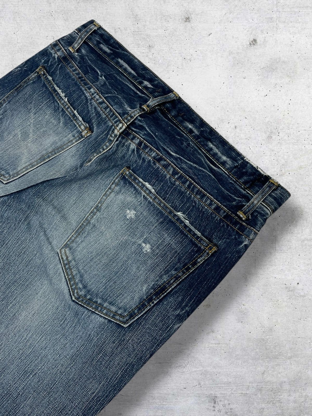 Japanese Brand VINTAGE JAPAN GRUNGE AESTHETIC PUNK MADE NIPPON JAPAN DENIM Size US 31 - 11 Thumbnail