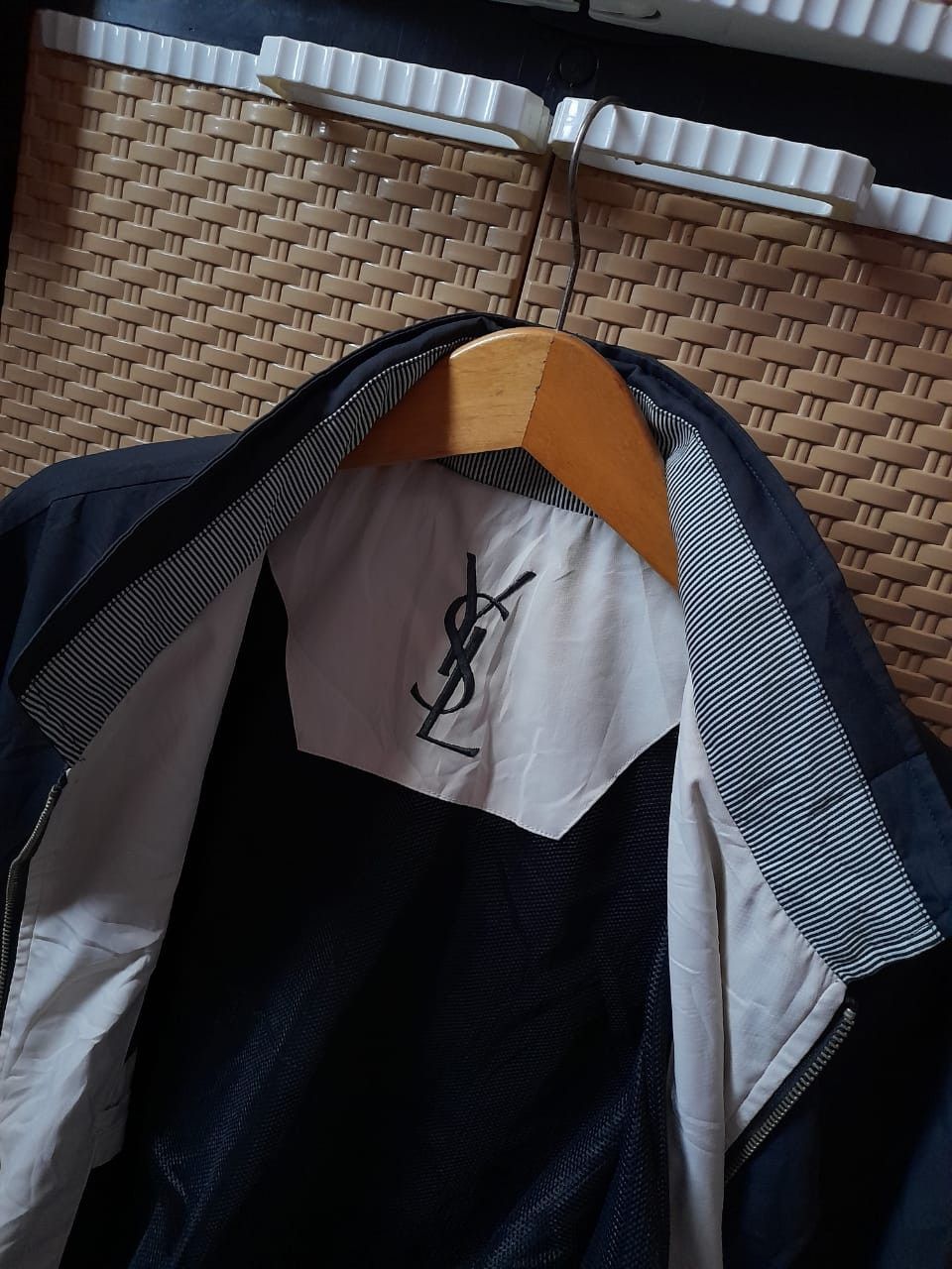 Vintage 💥Big Logo 💥Vintage Yves Saint Laurent x Ysl Jacket Size US L / EU 52-54 / 3 - 5 Thumbnail