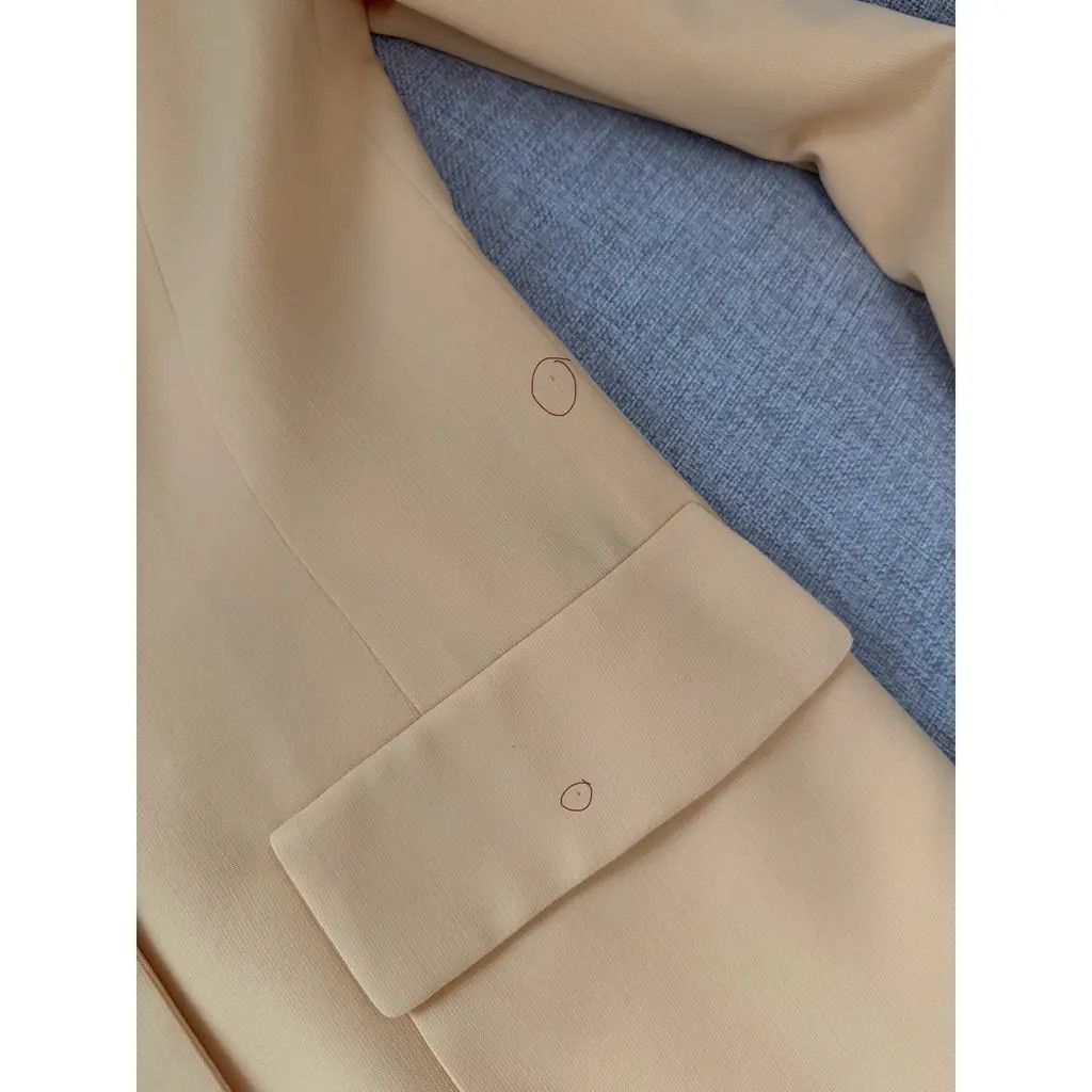 Celine Vintage Women's Celine Paris Blazer Pastel Yellow Size FR40 Size M / US 6-8 / IT 42-44 - 8 Thumbnail