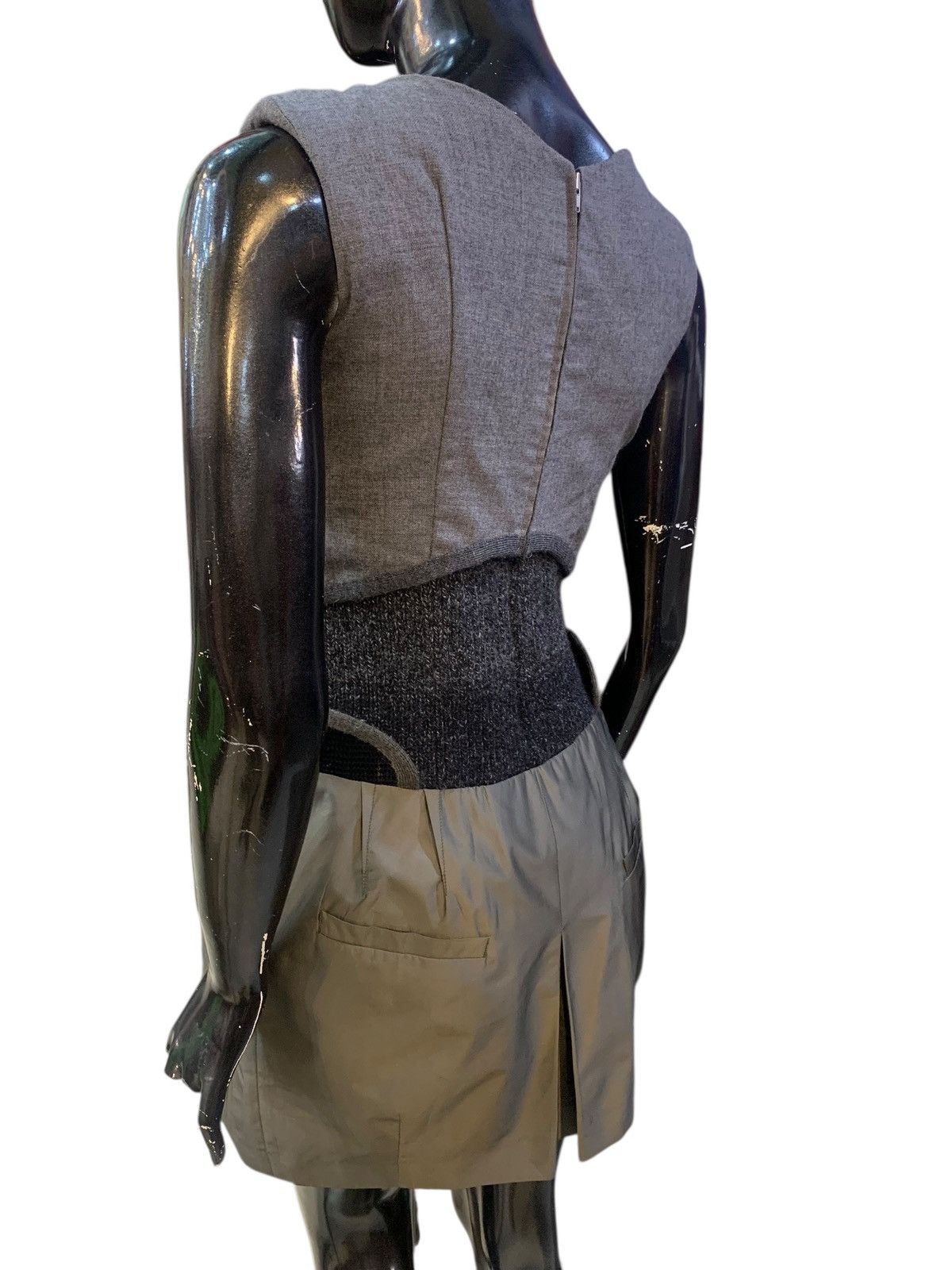 Undercover AW07 “Knit and hightech” hybrid mini dress runway Size XS / US 0-2 / IT 36-38 - 17 Thumbnail