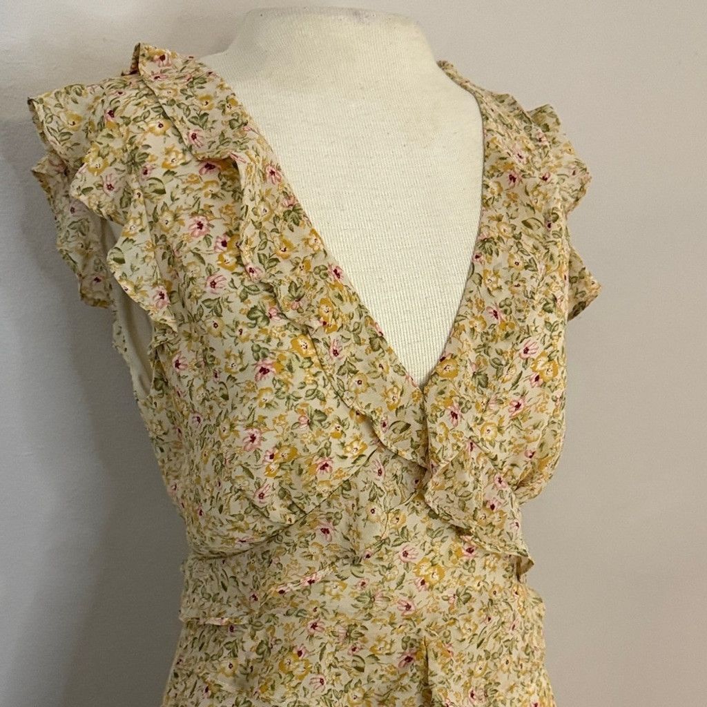 Other Astr Allie Floral Ruffle dress Size S / US 4 / IT 40 - 5 Thumbnail