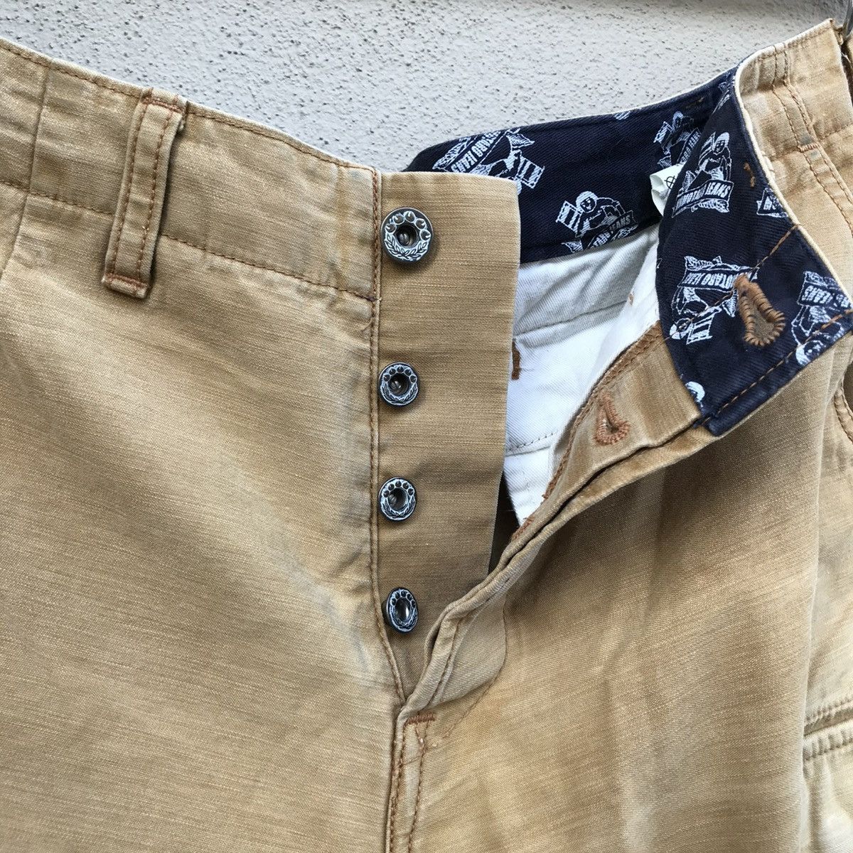 Momotaro Jeans Momotaro Jeans Cargo Pants Size US 34 / EU 50 - 6 Thumbnail