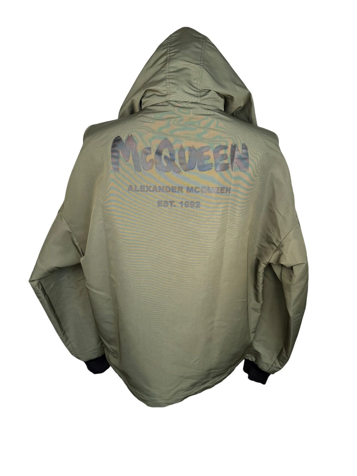 Alexander McQueen Alexander McQueen logo-printed windbreaker Size US M / EU 48-50 / 2 - 4 Thumbnail