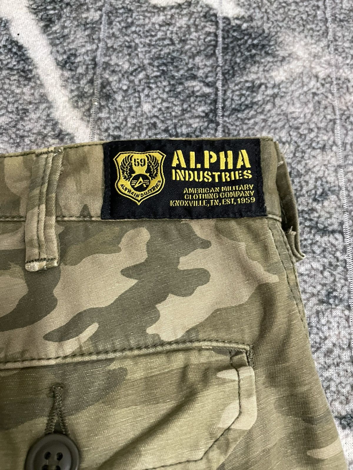 Alpha Industries ALPHA INDUSTRIES CARGO PANTS Size US 33 - 11 Thumbnail