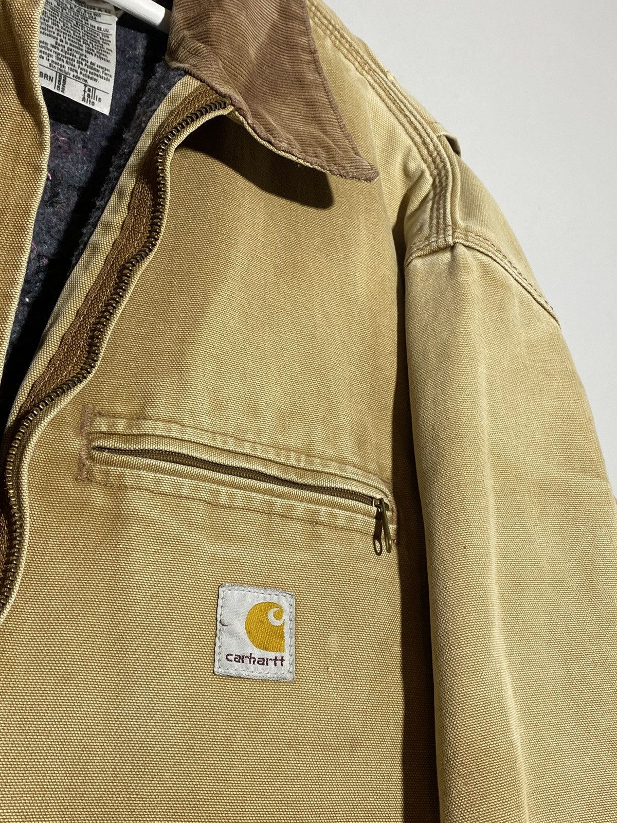 Carhartt × Vintage Vintage Carhart Detroit Work Jacket Size US L / EU 52-54 / 3 - 11 Thumbnail