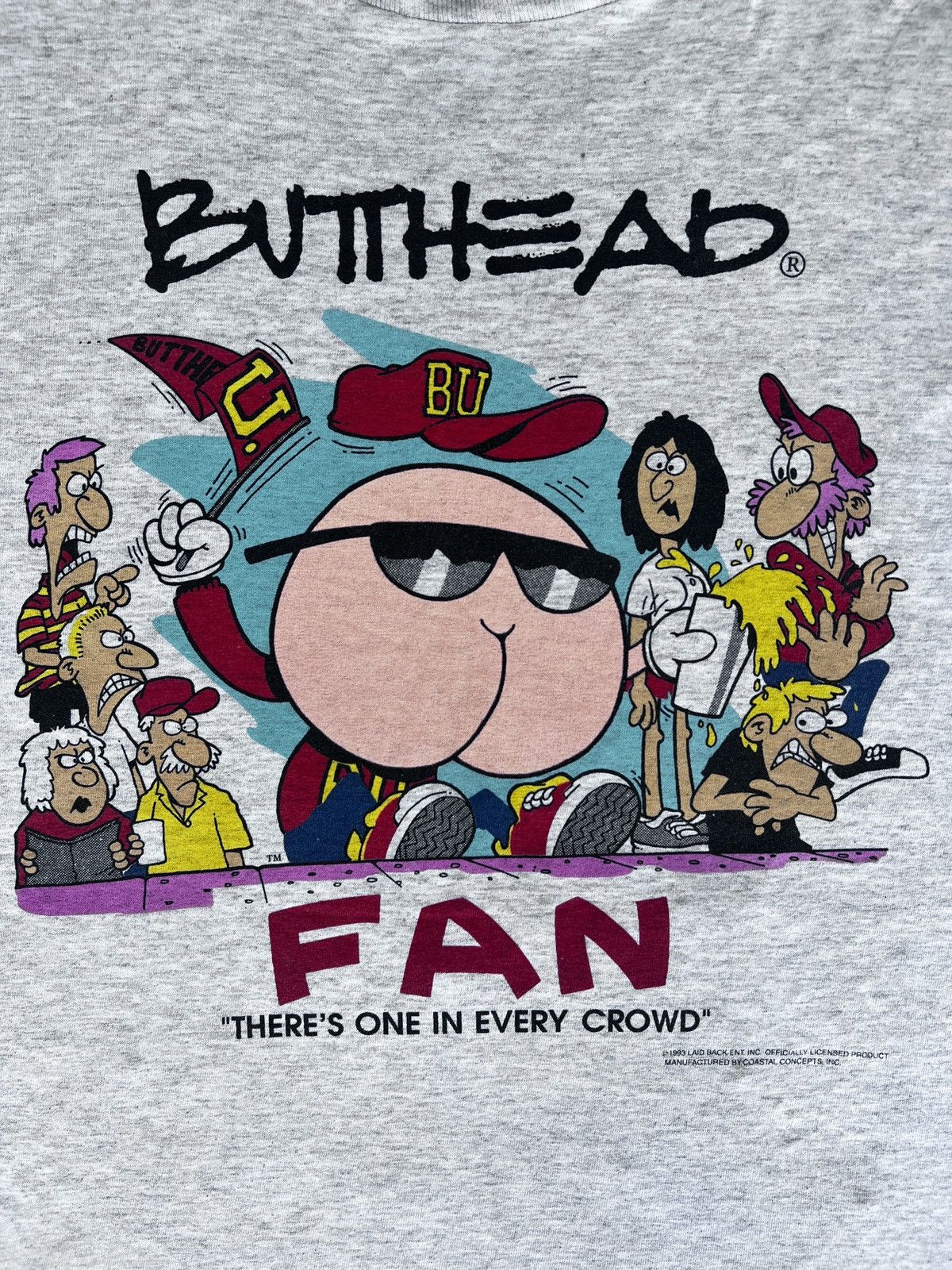 Band Tees × Vintage Butthead 1993 Size US L / EU 52-54 / 3 - 2 Thumbnail
