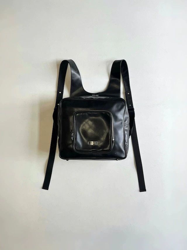 バッグ 90s Jean Paul Gaultier leather backpack Jean paul gaultier vintage leather backpack - Gem
