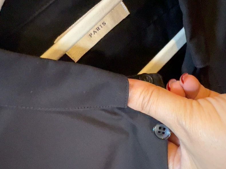 Saint Laurent Paris Saint Laurent Paris black shirt 2505-Nextarrow Size XS / US 0-2 / IT 36-38 - 3 Thumbnail