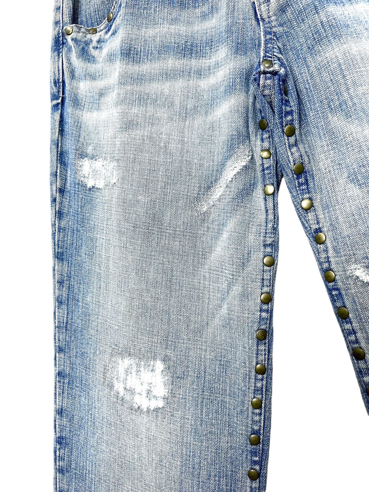 semanticdesign SEMANTIC SENSATION Karakuri Embroidery Studded Flare Size US 31 - 11 Thumbnail