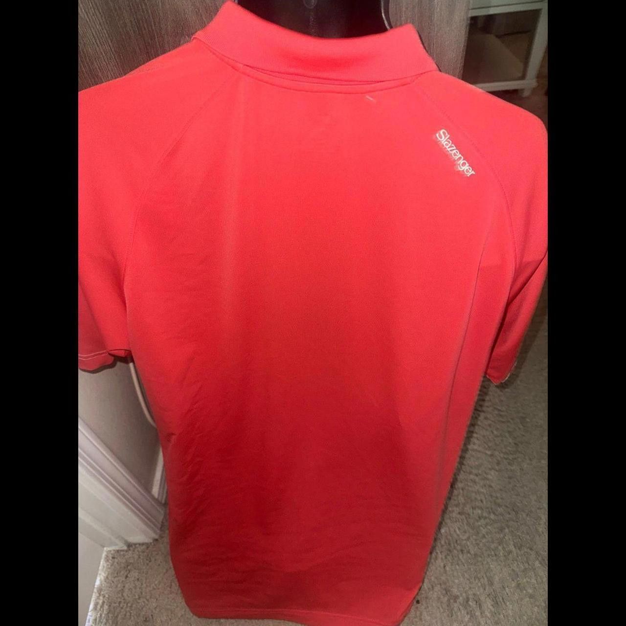 Designer Mens Used Slazenger Red White Size US L / EU 52-54 / 3 - 4 Thumbnail