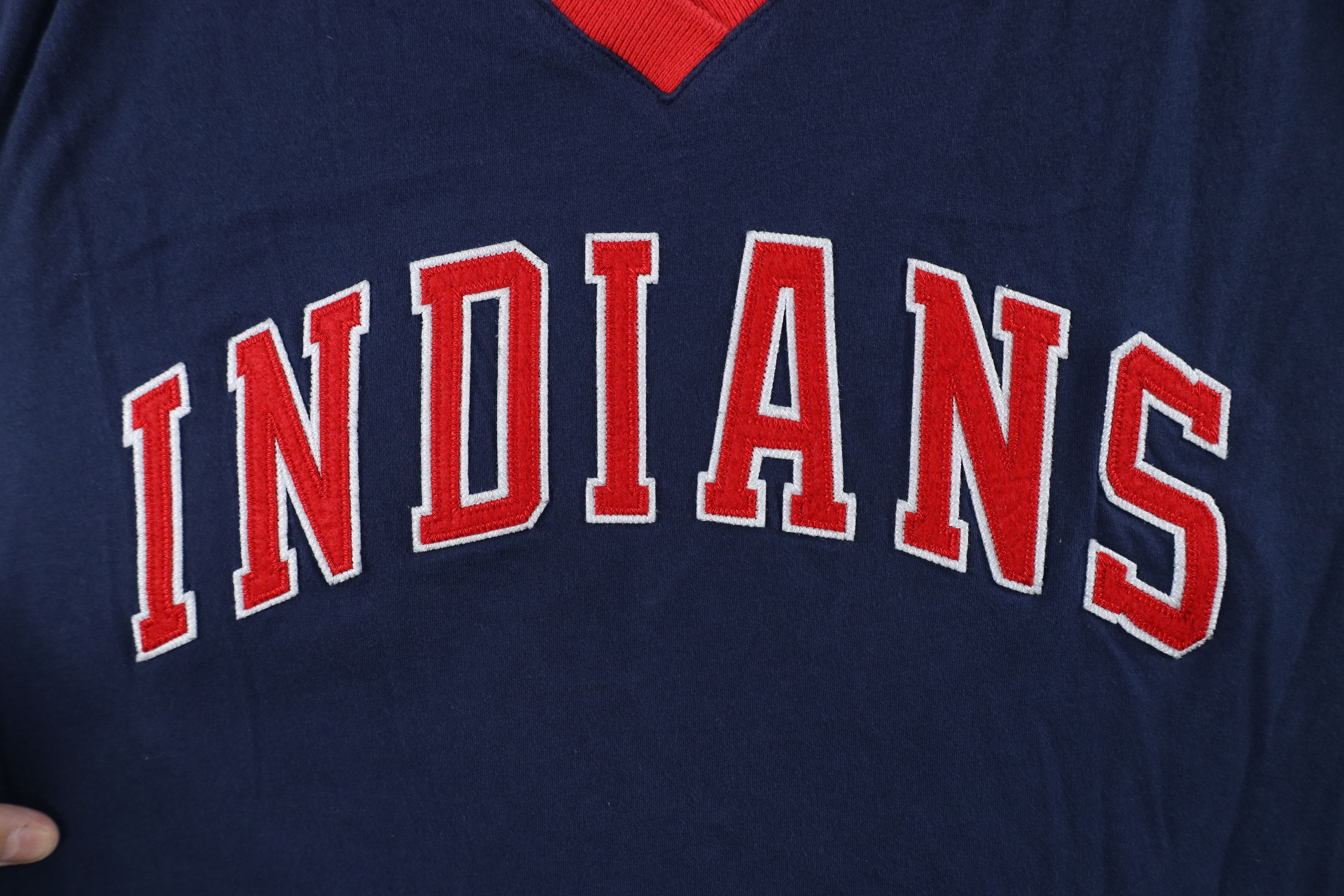 Mitchell & Ness Mitchell & Ness Cleveland Indians Baseball Jersey T-Shirt Size US XL / EU 56 / 4 - 4 Thumbnail