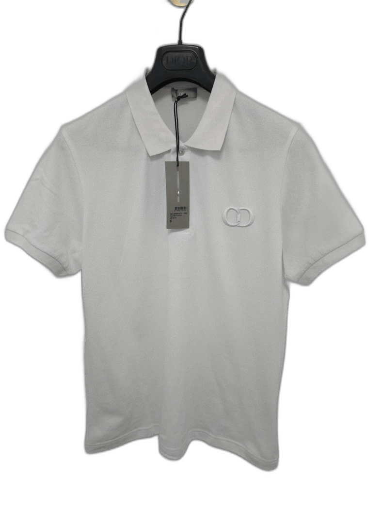 Dior DIOR CD Embroidered Short Sleeve Polo-2506 Size US S / EU 44-46 / 1 - 1 Thumbnail