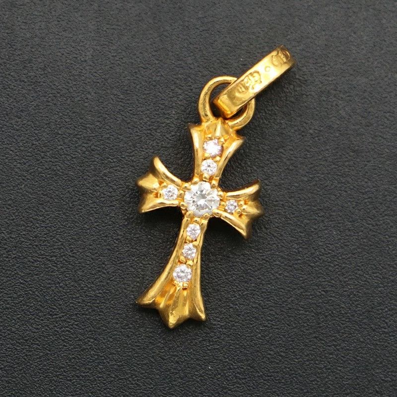 Chrome Hearts Chrome Hearts Diamond Baby Fat Cross Charm Size ONE SIZE - 1 Thumbnail