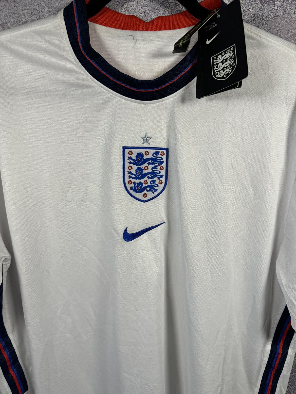 Nike × Vintage NEW England National Team 2020 Nike Jersey Blokcore 2XL Size US XXL / EU 58 / 5 - 4 Thumbnail