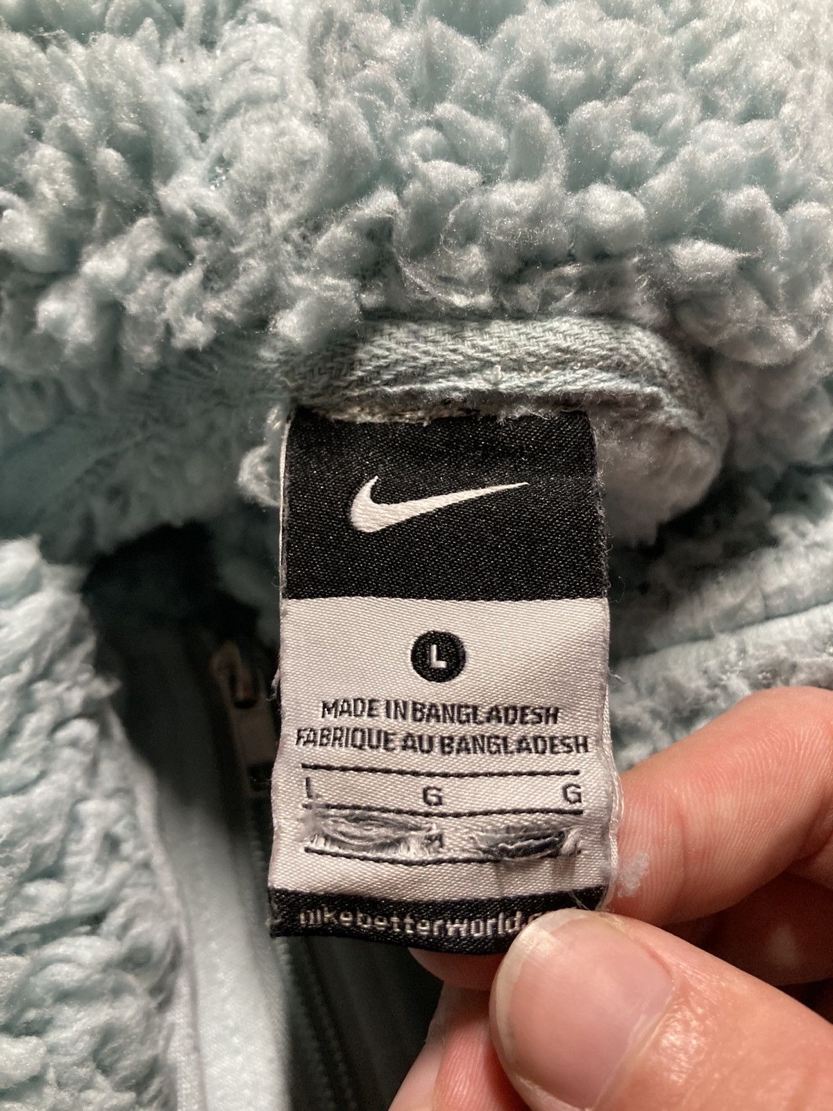 Nike × Vintage ⛩️Nike 1/3zip custom fleece vintage y2k big logo neotrible ⛩️ Size US L / EU 52-54 / 3 - 7 Thumbnail