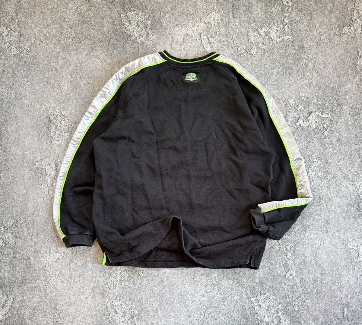 Puma × Vintage Puma XXL big logo sweatshirt vintage retro longsleeve jumper Size US XXL / EU 58 / 5 - 14 Thumbnail