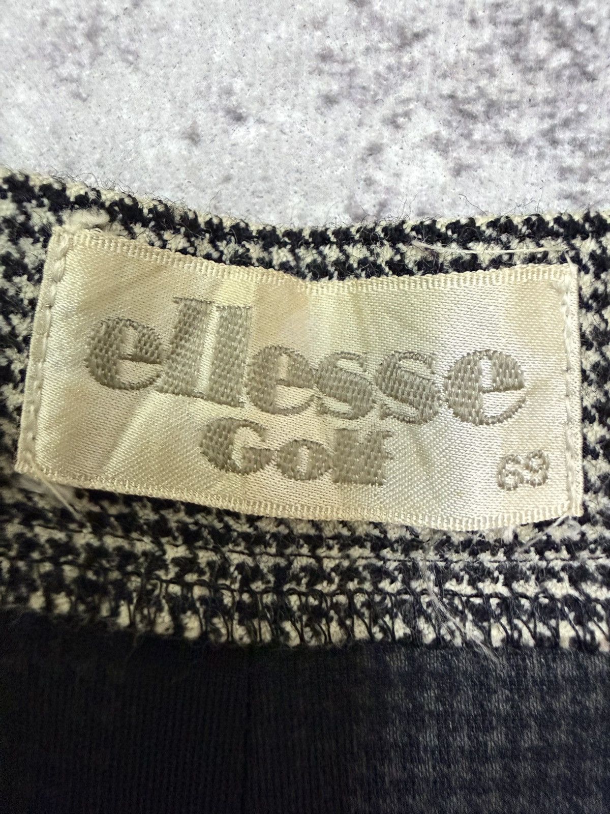 Ellesse Vintage Ellesse Golf Wide Leg Plated Wool Short Pants Size 26" / US 2 / IT 38 - 8 Thumbnail