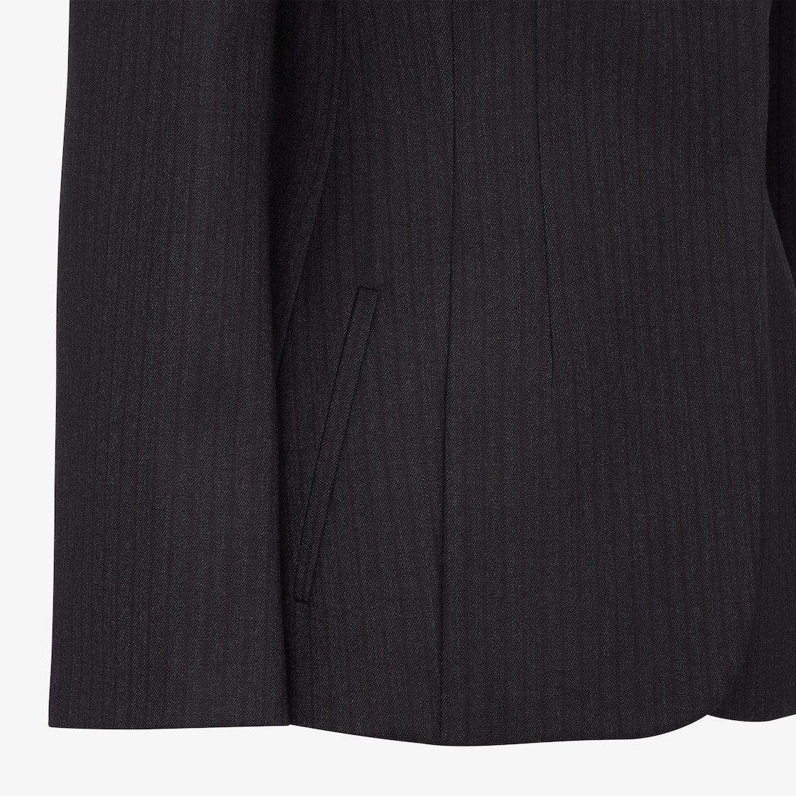 Fendi o1s1wg110925 Jacket in Black Size M / US 6-8 / IT 42-44 - 3 Thumbnail