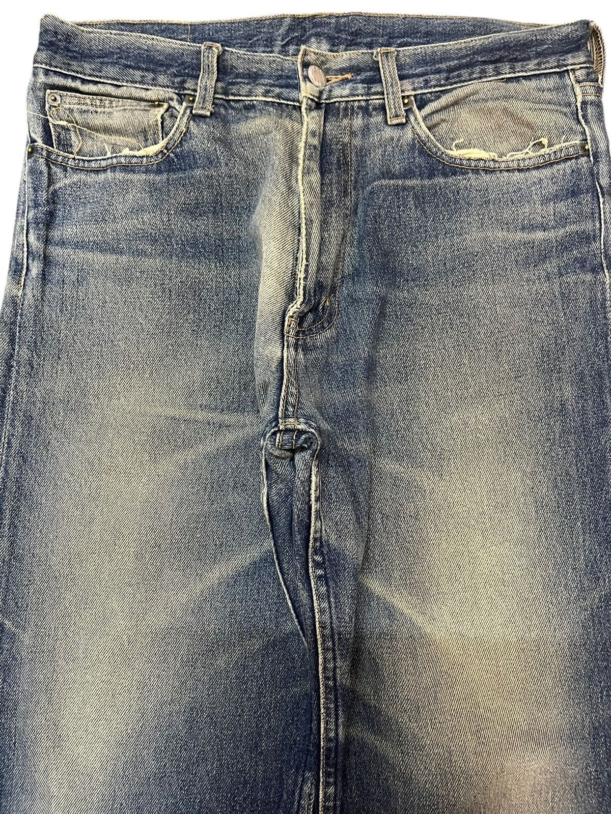 Japanese Brand Vintage Japanese Mudwash Mossy Denim Size US 30 / EU 46 - 5 Thumbnail