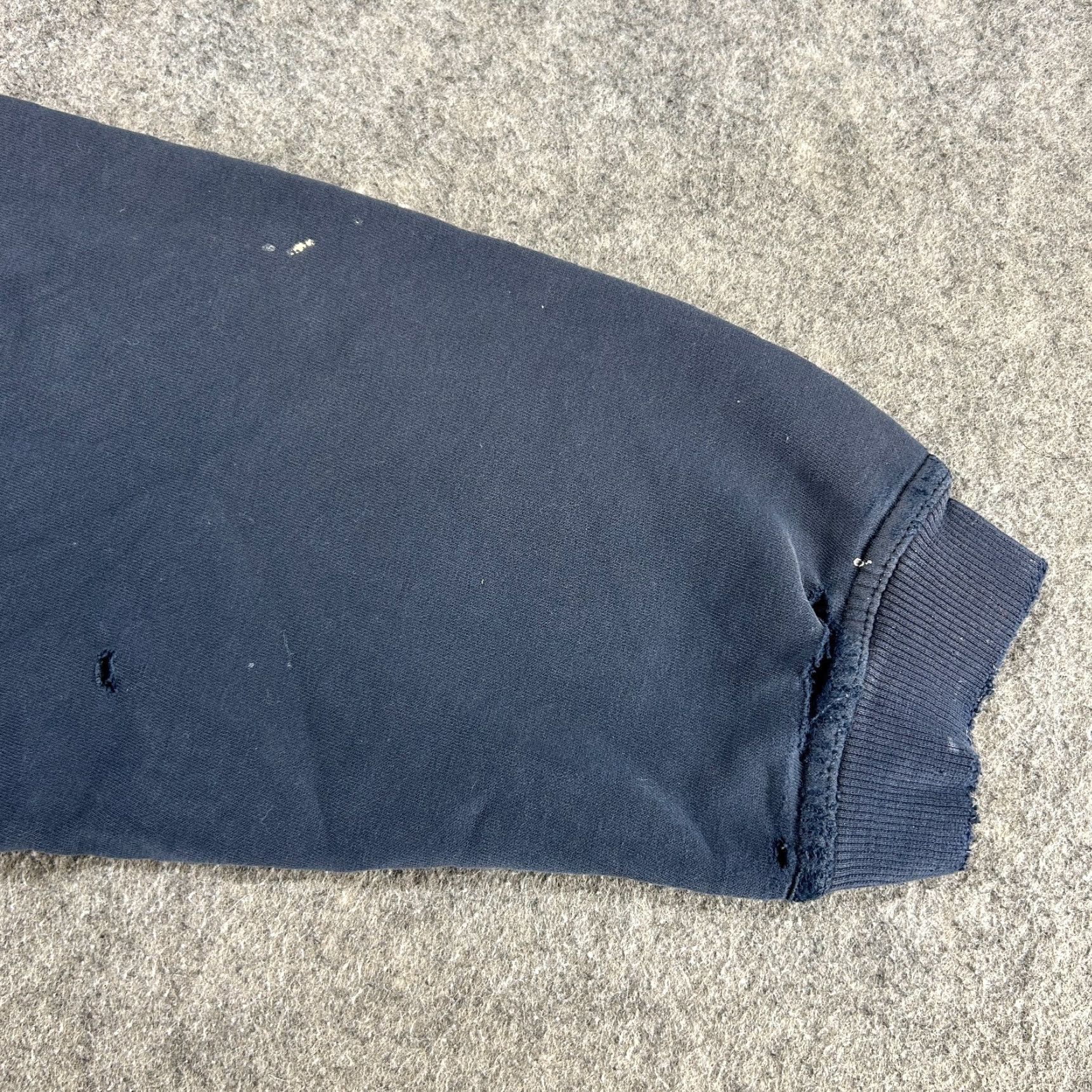 Billabong VINTAGE Billabong Hoodie Mens XL Gray Blue Navy Pullover Sweatshirt Thrashed 90s Hooded Pockets Crew Neck All Seasons Size US XL / EU 56 / 4 - 5 Thumbnail