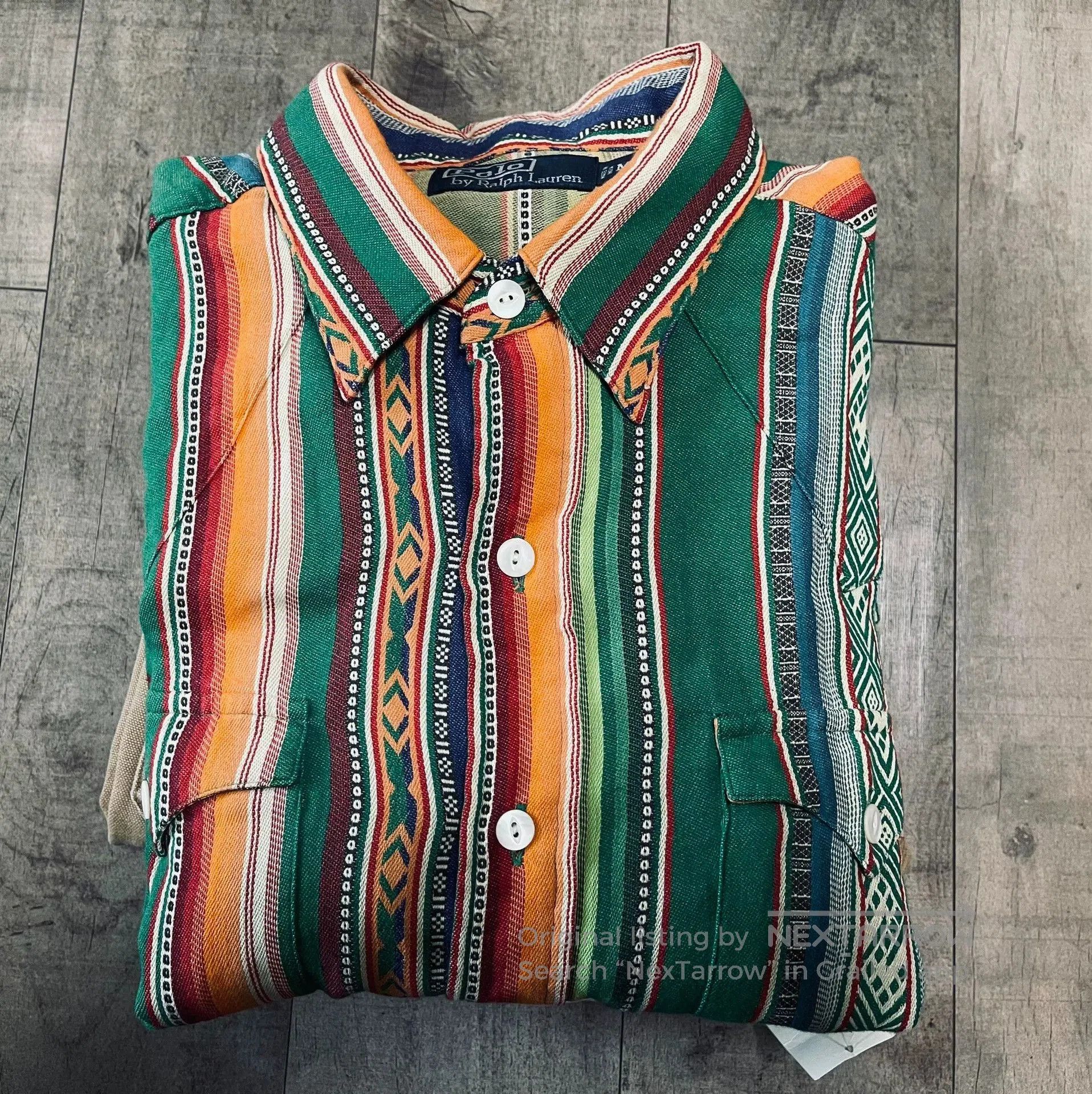 RRL Ralph Lauren Ralph Lauren RRL Vintage Western Shirt. Size US XXL / EU 58 / 5 - 1 Thumbnail