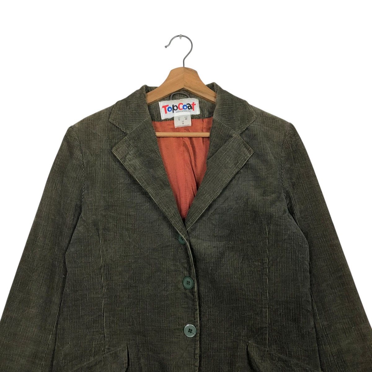 Vintage 🔥VINTAGE CORDUROY CHORE JACKET TOPCOAT ENGLAND ISSEY MIYAKE Size US S / EU 44-46 / 1 - 4 Thumbnail