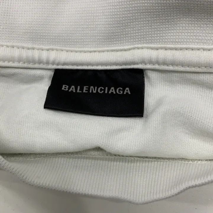 Balenciaga Balenciaga Letter Logo Crystal Embellished T-Shirt 0079-250 Size M / US 6-8 / IT 42-44 - 1 Thumbnail