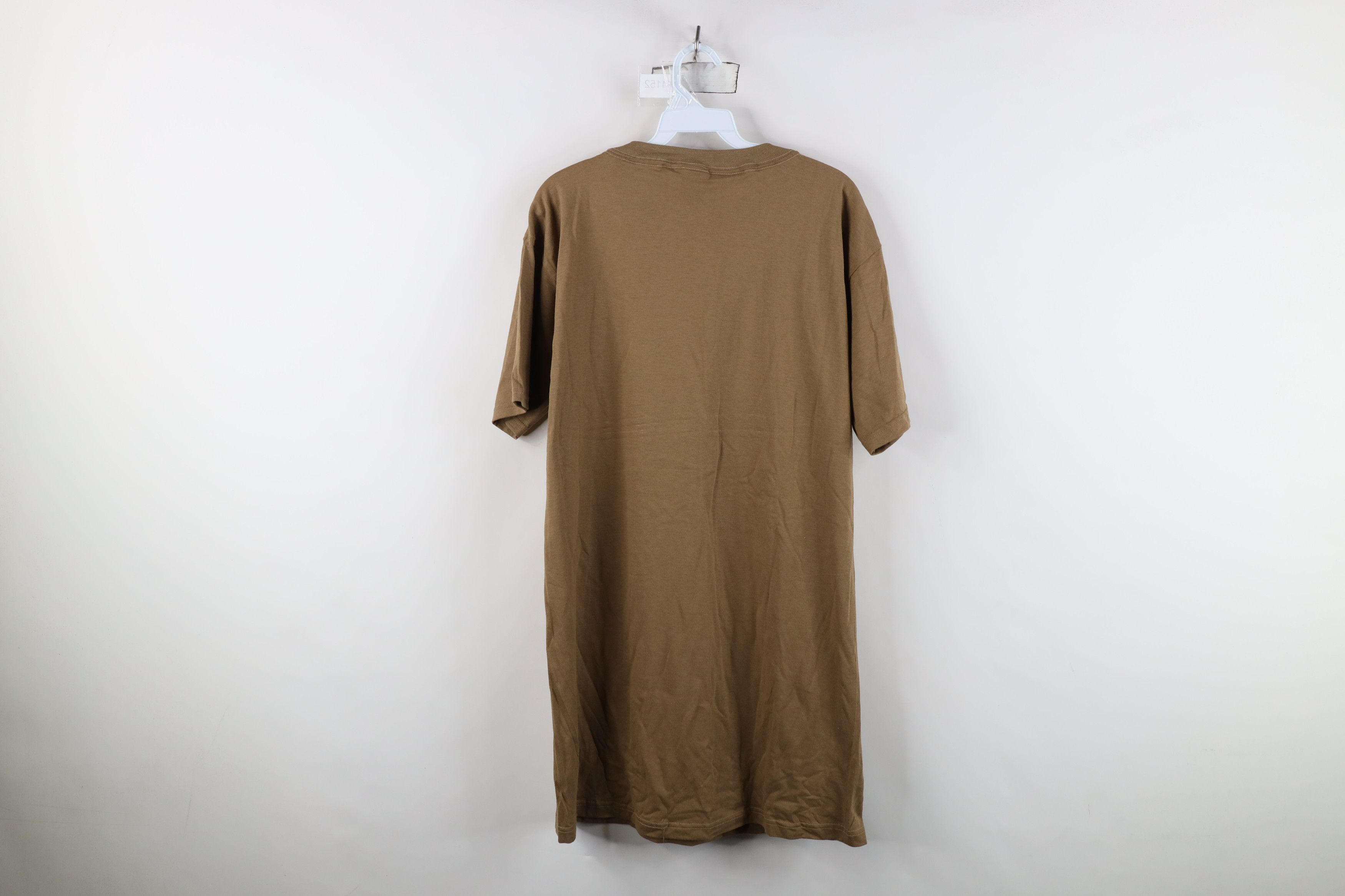Vintage Vintage 90s Streetwear Blank Cotton Short Sleeve T-Shirt USA Size US L / EU 52-54 / 3 - 10 Thumbnail