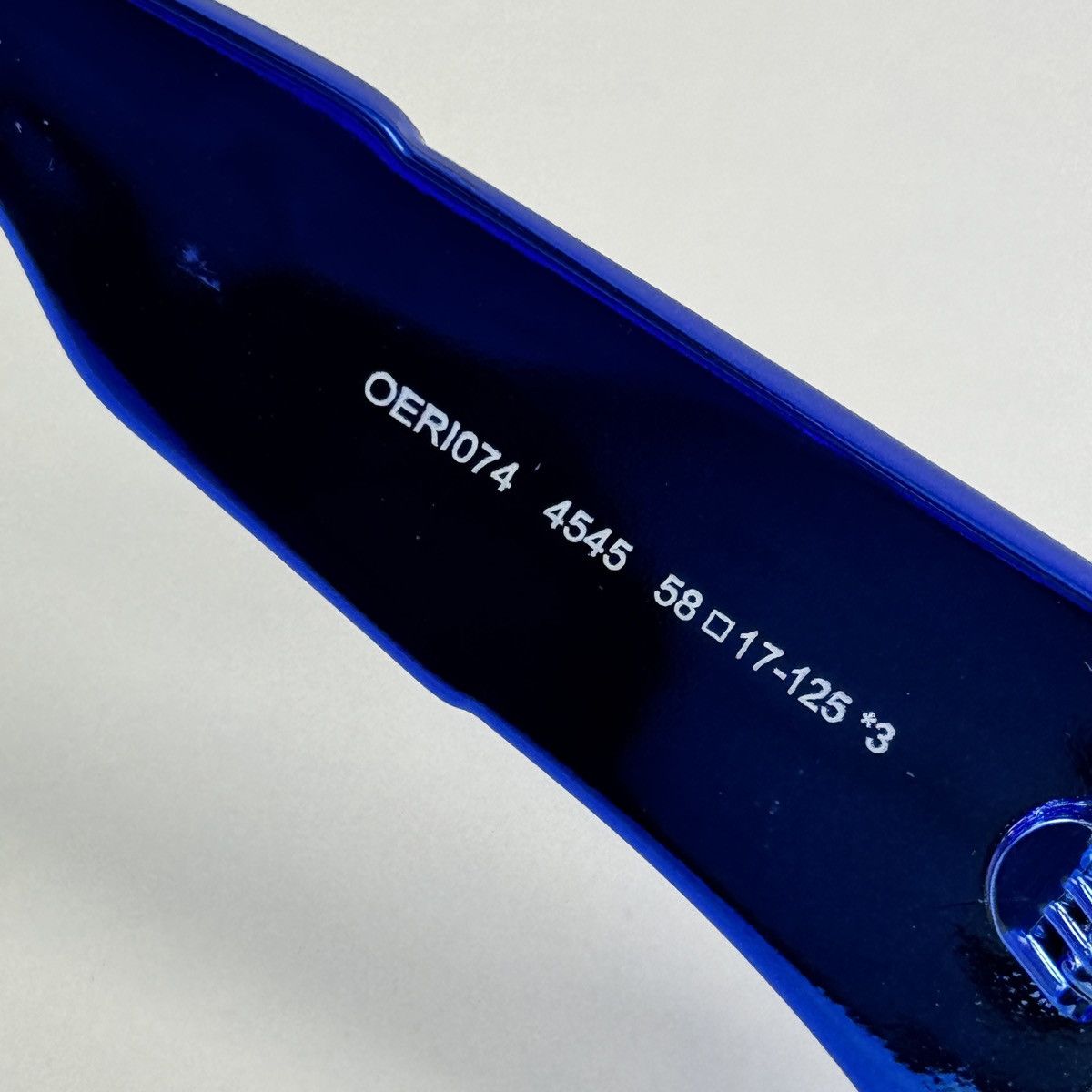 Off-White VOLCANITE BLUE SUNGLASSES Size ONE SIZE - 6 Thumbnail