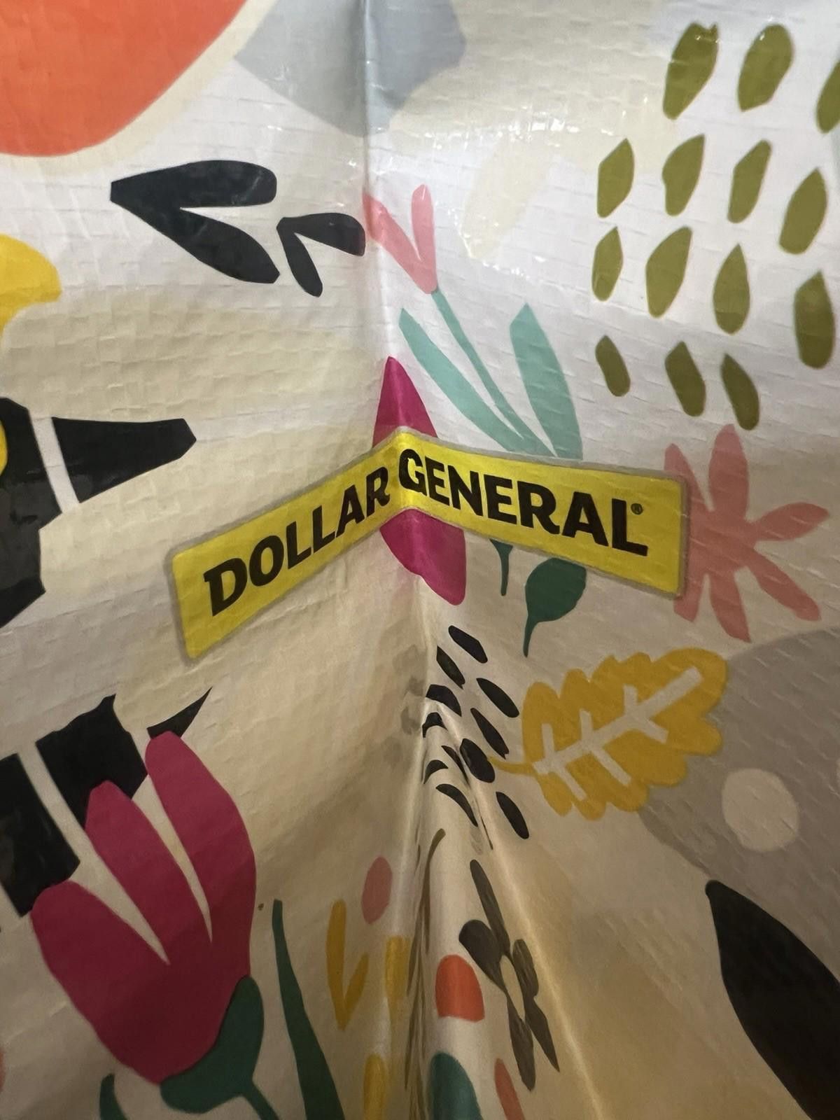 Other Dollar General - Reusable Shopping Bag Foldable - Grocery Size ONE SIZE - 3 Thumbnail