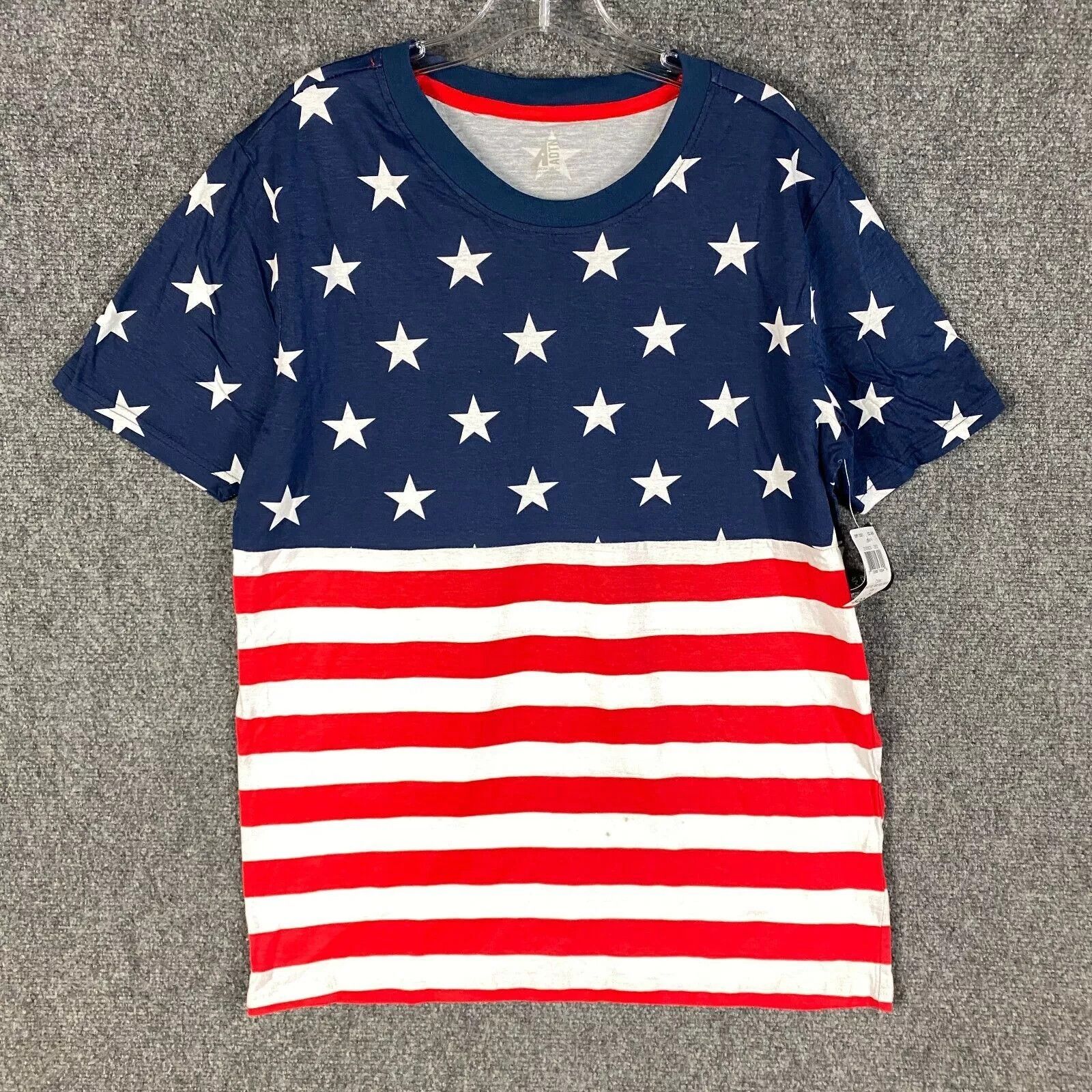 Other American Dream Team Network T-Shirt Men's L USA Flag Artwork Size US L / EU 52-54 / 3 - 1 Thumbnail