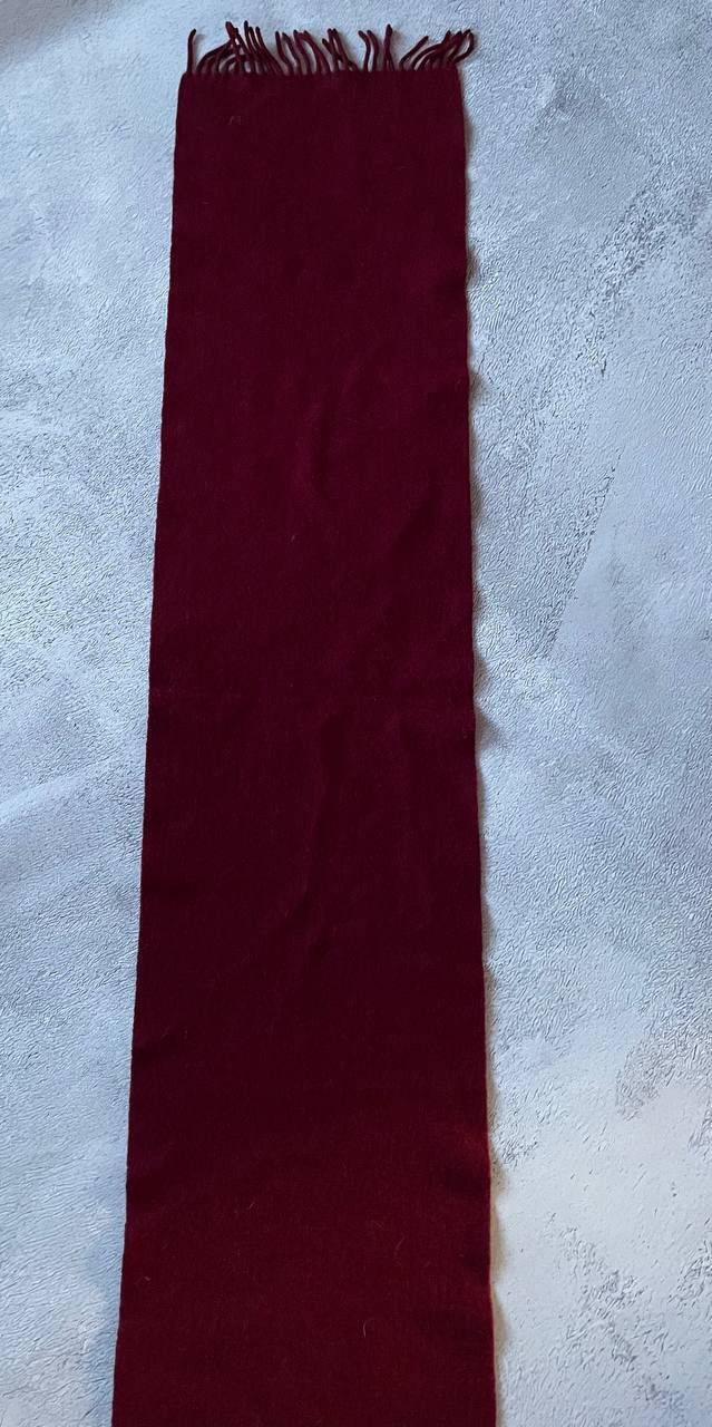 Dior Vintage red burgundy luxury scarf muffler Dior one sz rare Size ONE SIZE - 5 Thumbnail