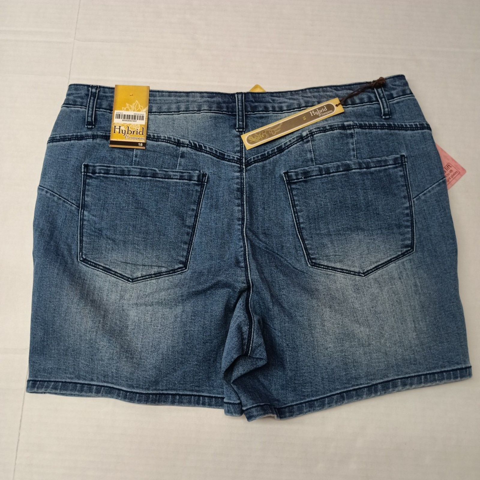 Other Hybrid & Company Distressed Jean Shorts Women's Size 18 Size 40" / US 18 - 4 Thumbnail