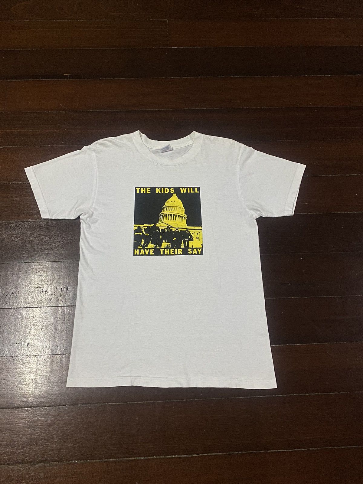 Stussy FIRE VINTAGE Y2K SUPREME THE KIDS WILL HAVE THEIR SAY SS08 Size US M / EU 48-50 / 2 - 2 Thumbnail