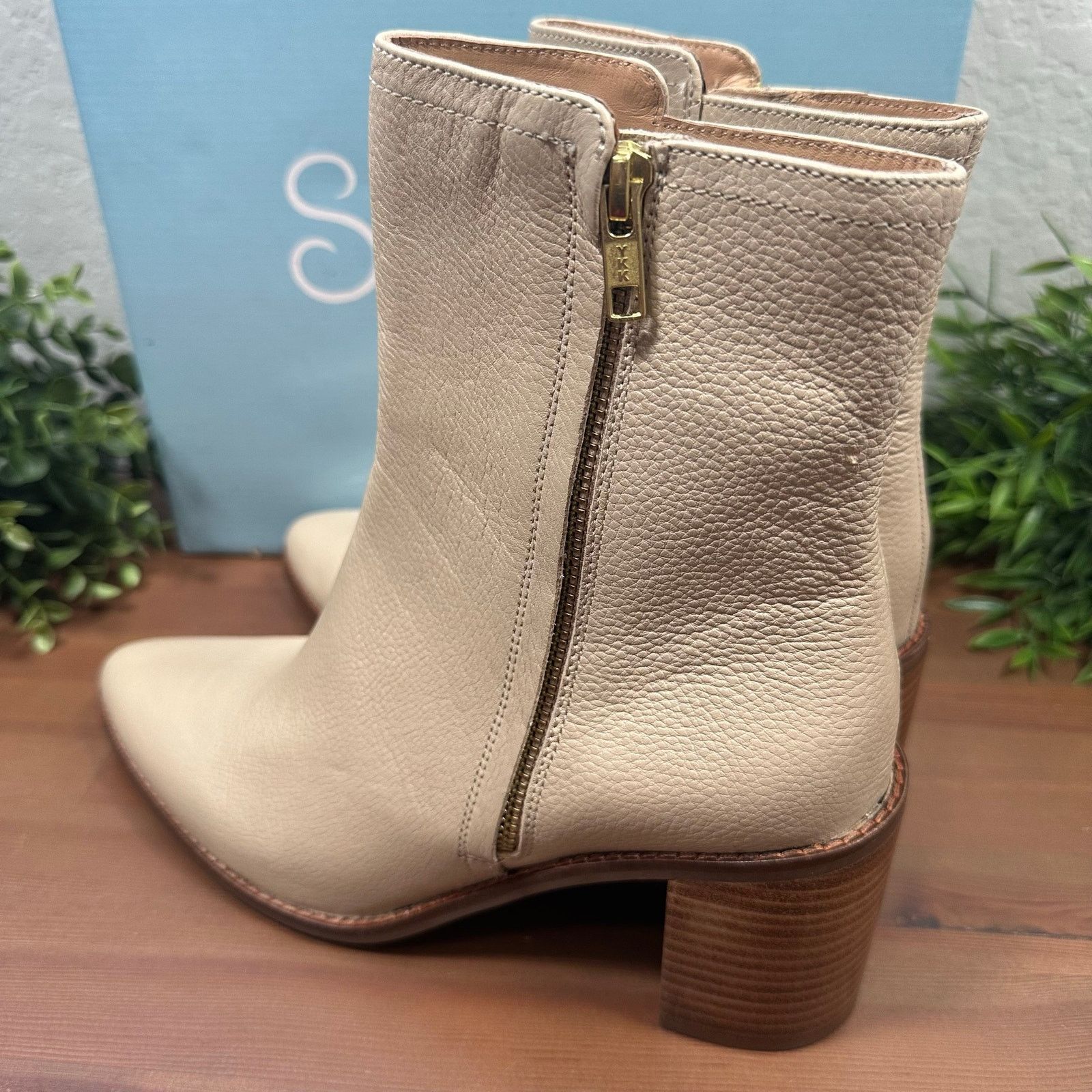 Seychelles Seychelles Desirable Leather Heeled Ankle Boots Size 8.5 Size US 8.5 / IT 38.5 - 6 Thumbnail